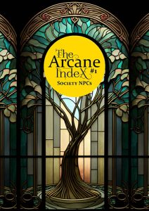 The Arcane Index Vol 1 cover